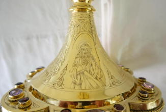 Antique Irish Gothic Chalice